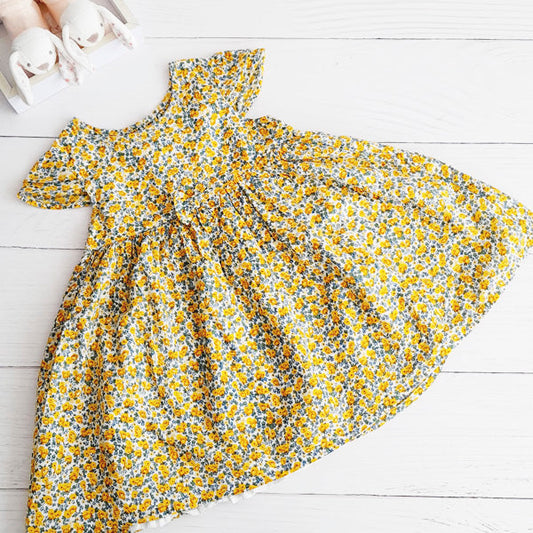 Vestido Algodón Diseños Marca Tribu 12 M Estado Tiki taka