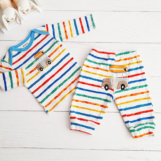 Conjunto Algodón Multicolor Marca Otra 0-3 M Estado Casi tiki