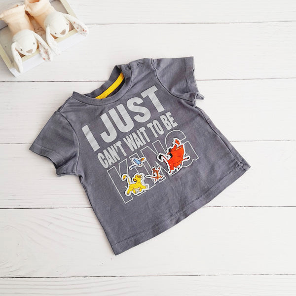 Polera Algodón Diseños Marca Disney 12 M Estado Tiki taka