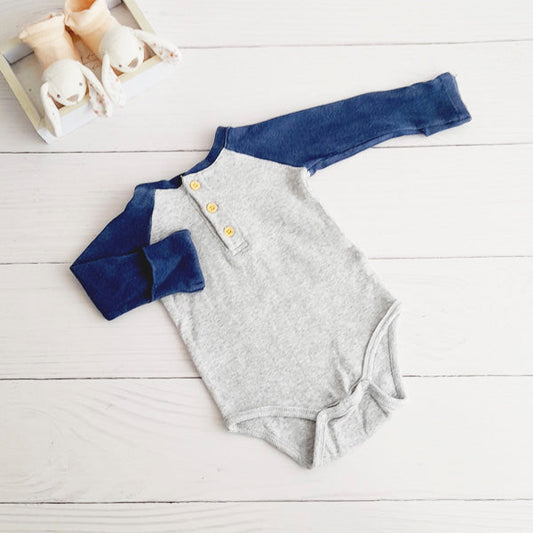 Body Algodón Multicolor Marca Yamp! 0-3 M Estado Casi tiki