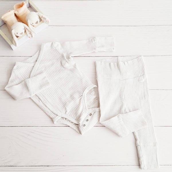 Conjunto Algodón Blanco Marca Hym RN Estado Casi tiki