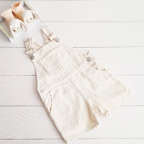 Jardinera Algodón Beige Marca Zara 12-18 M Estado Casi tiki