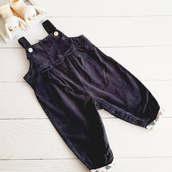 Jardinera Algodón Negro Marca Otra 3-6 M Estado Casi tiki