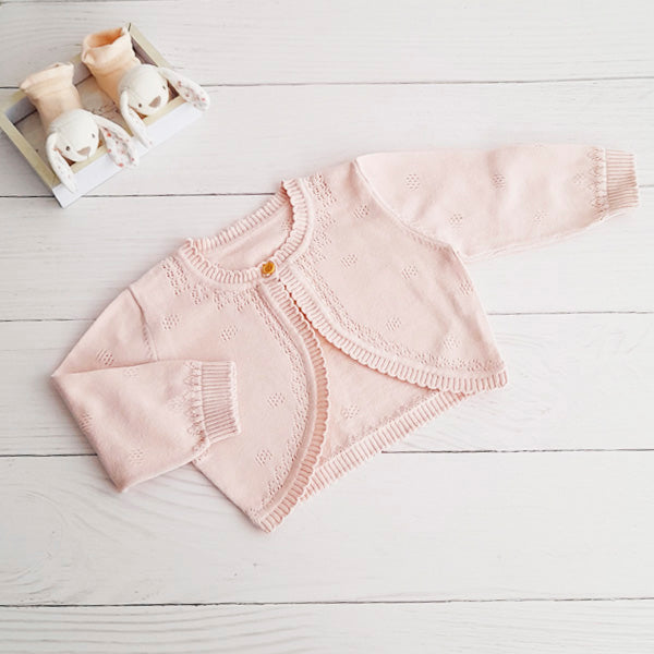Bolero Algodón Palorosa Marca Shein 9-12 M Estado Tiki taka
