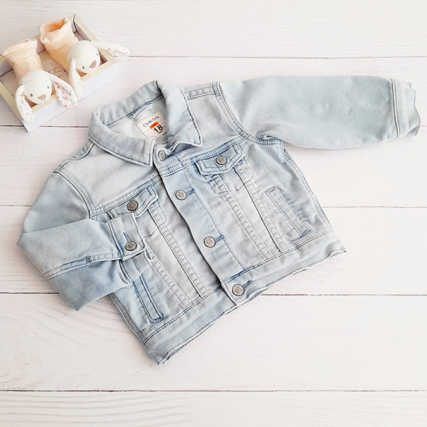 Chaqueta Algodón Celeste Marca Chess 18 M Estado Casi tiki