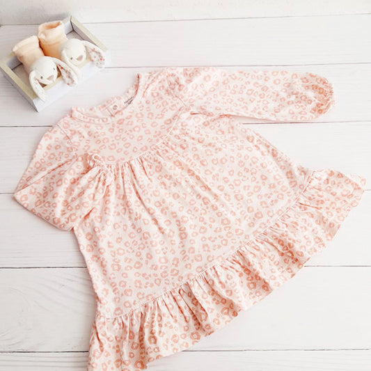 Vestido Algodón Diseños Marca Gerber 18 M Estado Casi tiki