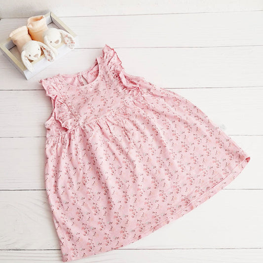 Vestido Algodón Diseños Marca Tribu 18 M Estado Casi tiki