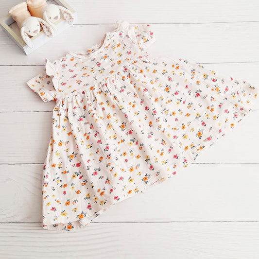 Vestido Algodón Diseños Marca All basics 3 M Estado Casi tiki