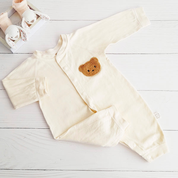 Enterito Algodón Beige Marca Otra 3-6 M Estado Tiki taka