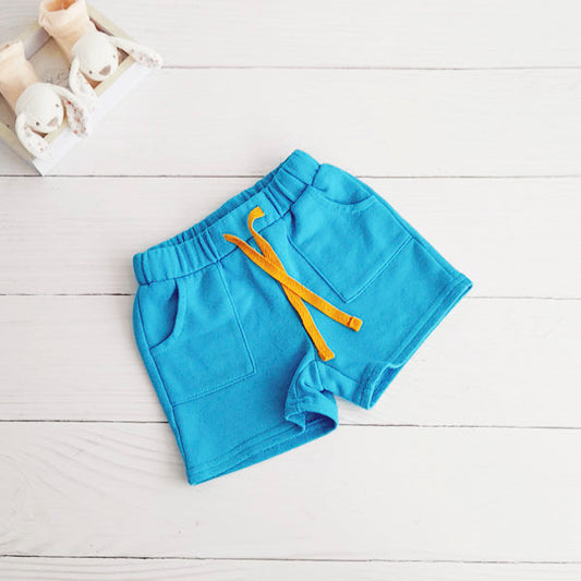 Short Algodón Azul Marca Bubble gummers 12 M Estado Casi tiki