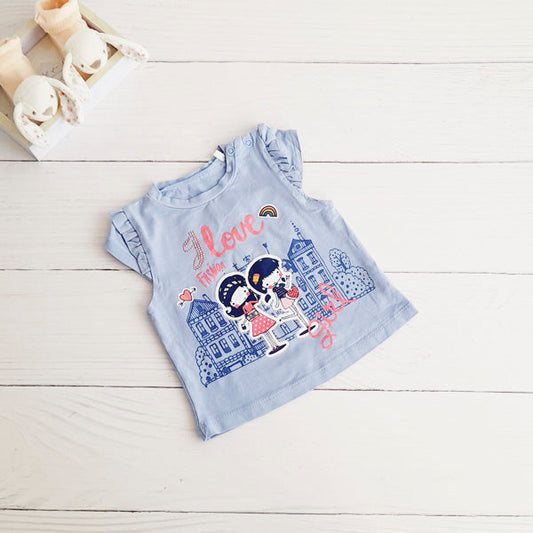 Polera Algodón Diseños Marca Otra 3-6 M Estado Casi tiki