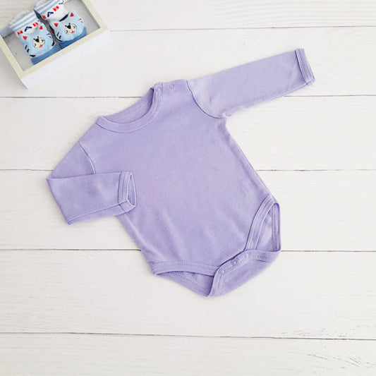 Body Algodón Lila Marca Pumucki 0-3 M Estado Casi tiki