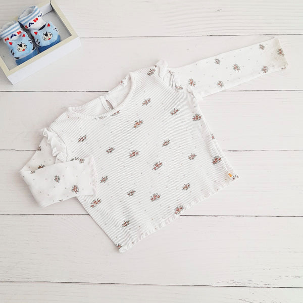 Polera Algodón Diseños Marca Baby harvest 9-12 M Estado Casi tiki