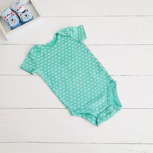 Body Algodón Verde Marca Carter's 6 M Estado Tiki taka