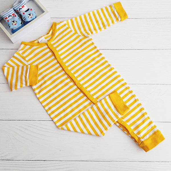 Enterito Algodón Rayas Marca Hym 3 M Estado Tiki taka