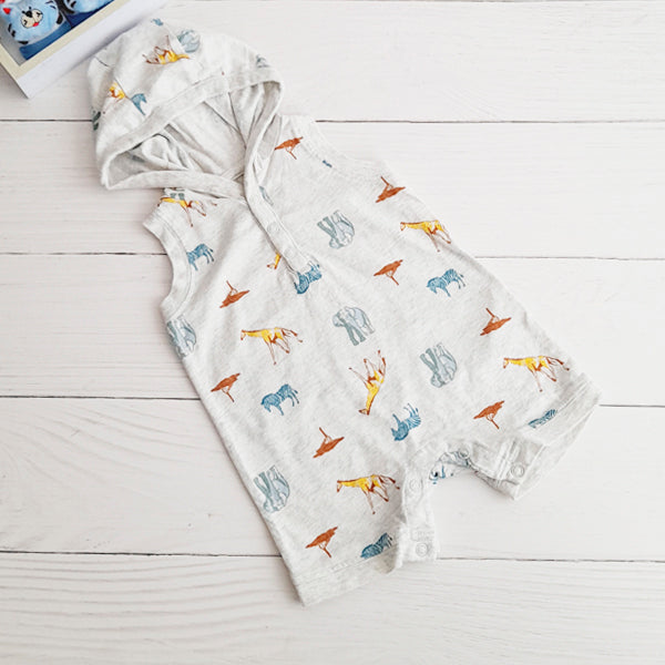 Enterito Algodón Diseños Marca Carter's 0-3 M Estado Casi tiki