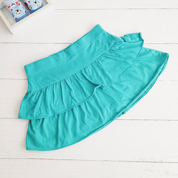 Falda Algodón Verde Marca Otra 8 A Estado Tiki taka