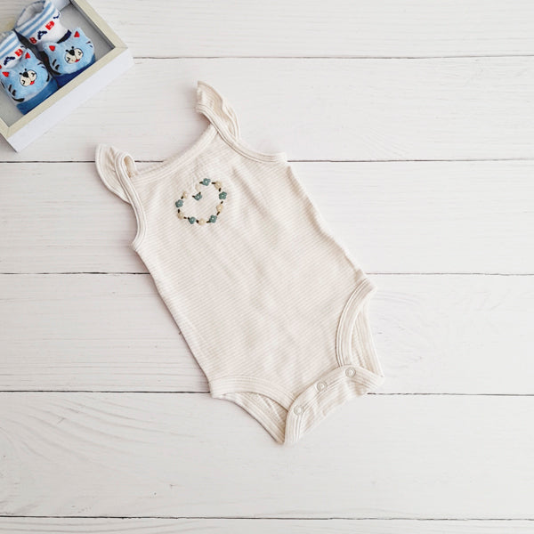 Body Algodón Beige Marca Carter's 3 M Estado Tiki taka