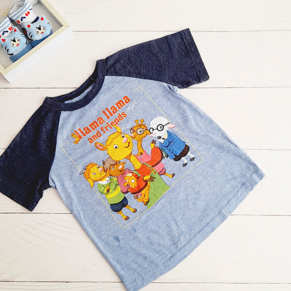 Polera Algodón Diseños Marca Jumping beans 3 A Estado Casi tiki