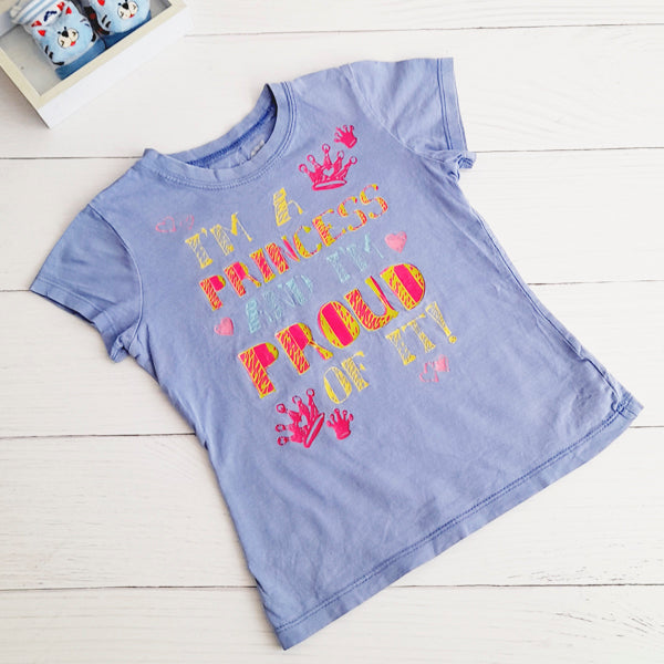 Polera Algodón Diseños Marca The Children's Place 5 A Estado Casi tiki