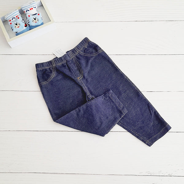 Calza Algodón Azul Marca Carter's 12 M Estado Tiki taka