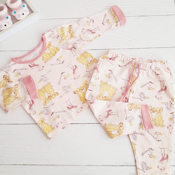 Pijama Algodón Diseños Marca Disney 9 M Estado Casi tiki