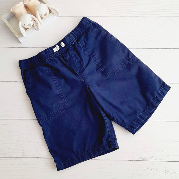 Short Algodón Azul Marca Carter's 7 A Estado Casi tiki