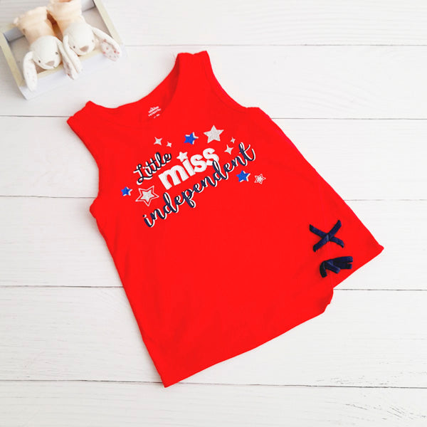Polera Algodón Rojo Marca Otra 5 A Estado Tiki taka