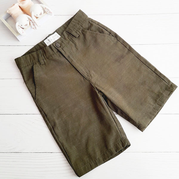 Short Poliéster Verde Marca Otra 8 A Estado Tiki taka