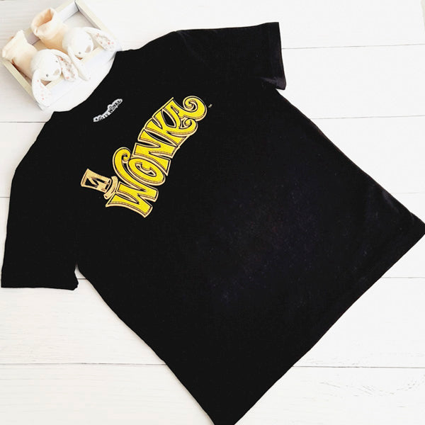 Polera Algodón Negro Marca Otra 8 A Estado Tiki taka