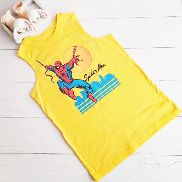 Polera Algodón Amarillo Marca Otra 8 A Estado Tiki taka