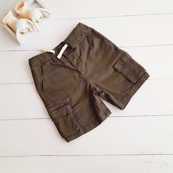 Short Algodón Verde Marca Old Navy 3 A Estado Tiki taka