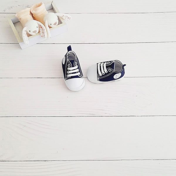 Zapatilla blanda Lona Azul Marca Genérica 17 Estado Tiki taka