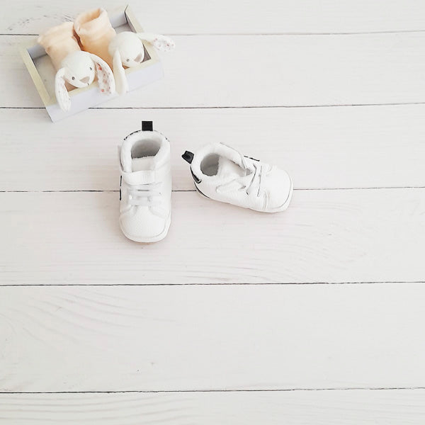 Botín blando Cuerina Blanco Marca Genérica 12 Estado Nuevo