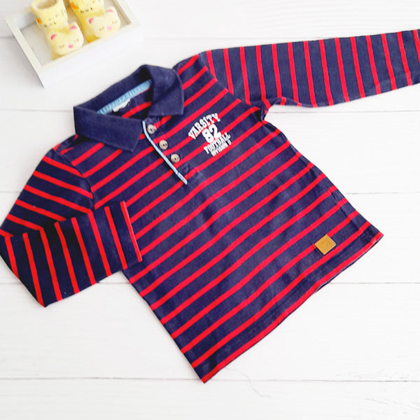 Polera Algodón Rayas Marca Otra 2 A Estado Casi tiki