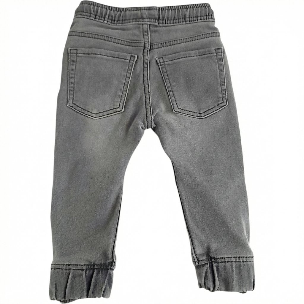Pantalón Algodón Gris Marca Otra 12-18 M Estado Casi tiki