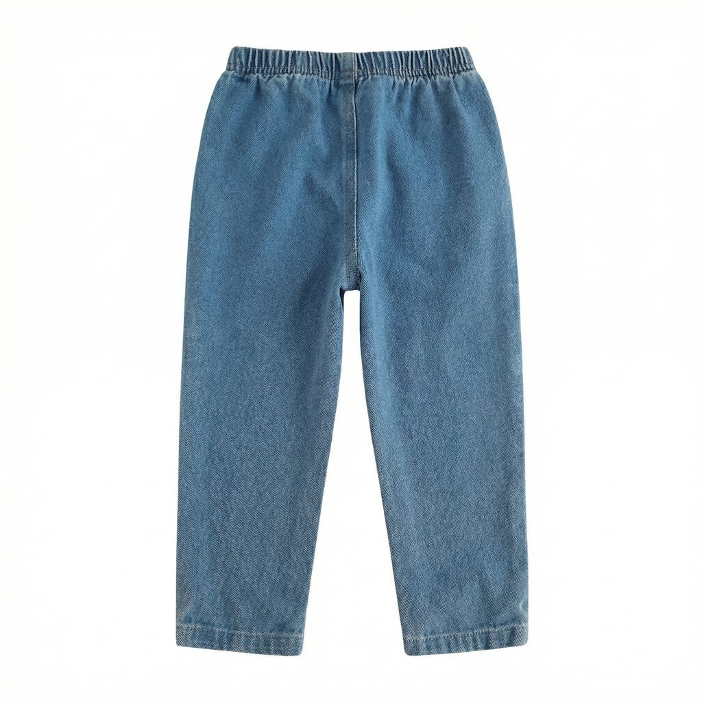 Pantalón Algodón Celeste Marca Otra 12-18 M Estado Casi tiki