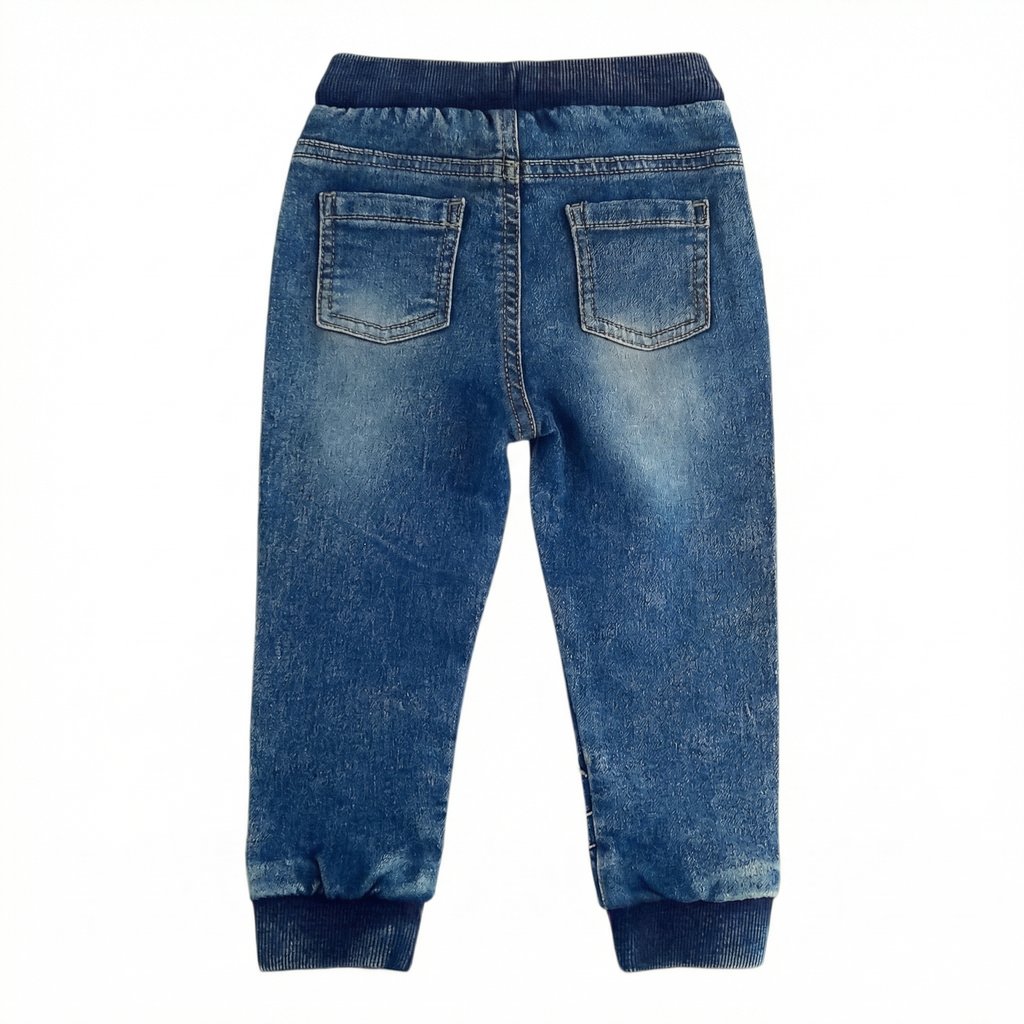 Pantalón Algodón Azul Marca Otra 12-18 M Estado Casi tiki