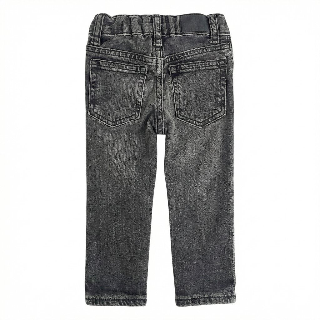 Jeans Mezclilla Gris Marca Gap 12-18 M Estado Casi tiki