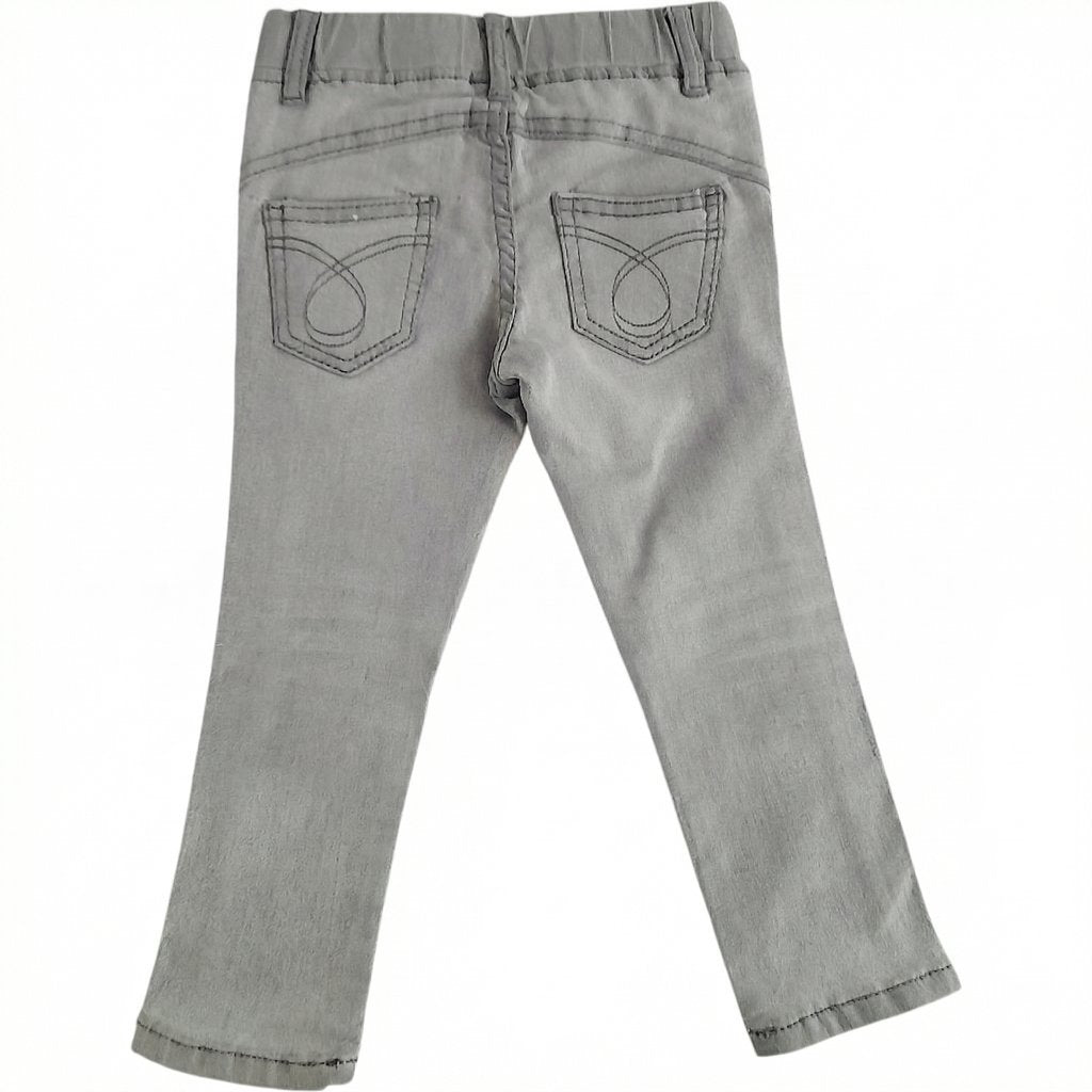Pantalón Algodón Gris Marca Yamp! 2 A Estado Casi tiki