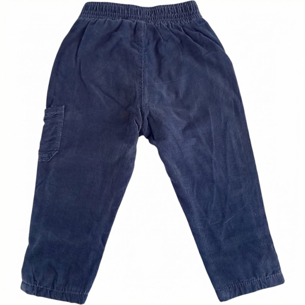 Pantalón Cotelé Azul Marca Tribu 12 M Estado Casi tiki