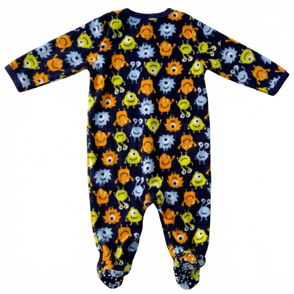 Pijama Polar Multicolor Marca Boulevard 6 M Estado Casi tiki