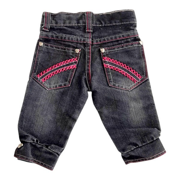 Jeans Mezclilla Negro Marca Limonada 3 M Estado Tiki taka