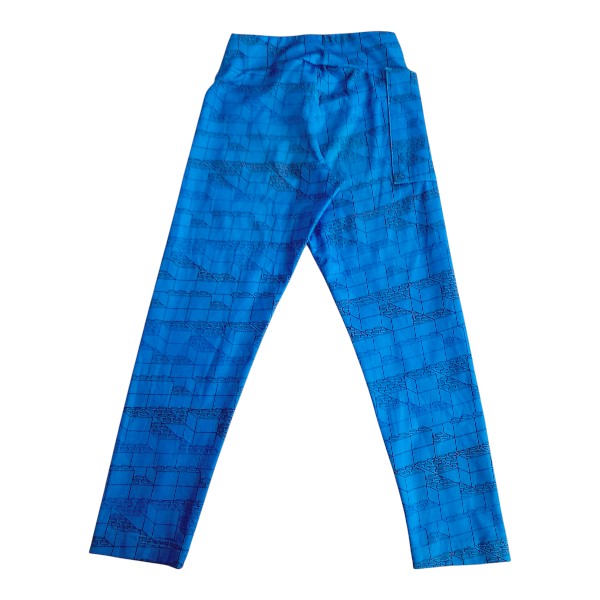 Calza lycra Azul Marca Adidas 6 A Estado Casi tiki