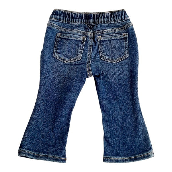Pantalón Algodón Azul Marca Old Navy 12-18 M Estado Casi tiki