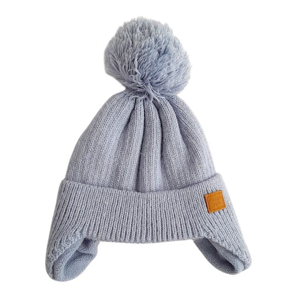 Gorro Lana Gris Marca Colloky 3-6 M Estado Tiki taka