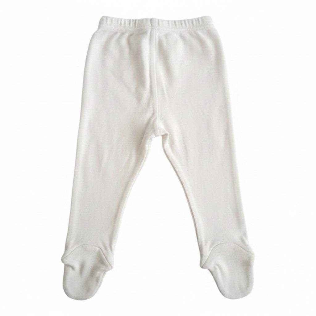 Panty Algodón Blanco Marca Tribu 6-9 M Estado Casi tiki
