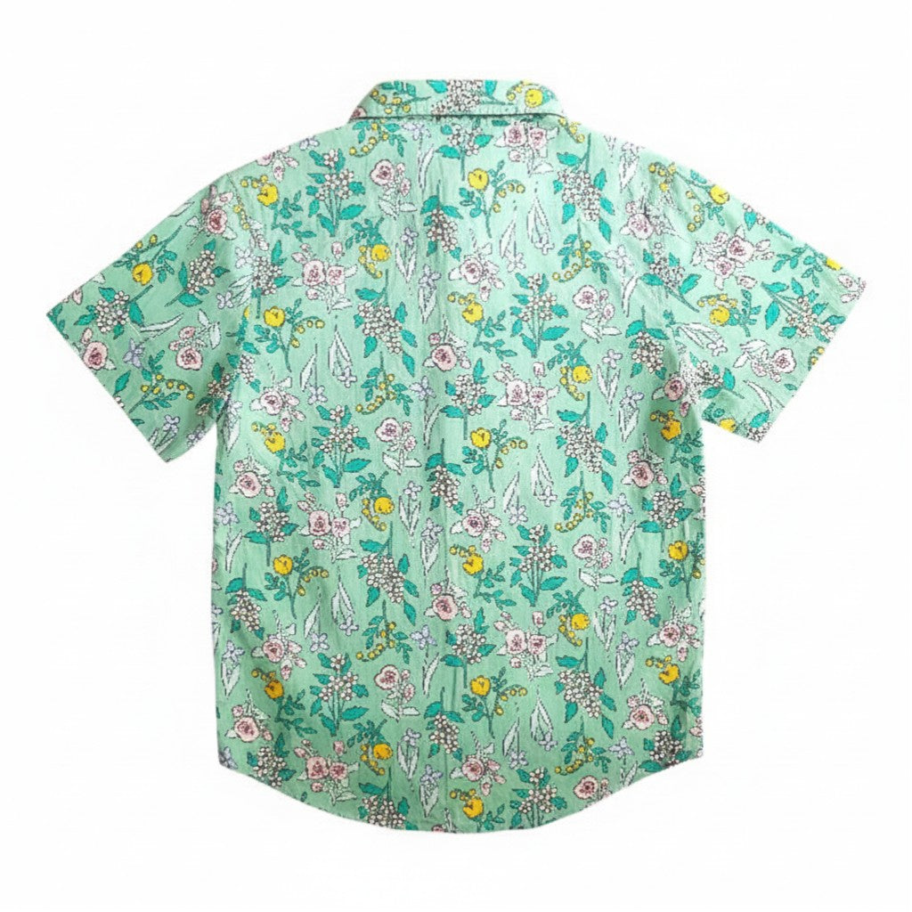 Camisa Tela Diseños Marca Cat & Jack 8 A Estado Casi tiki