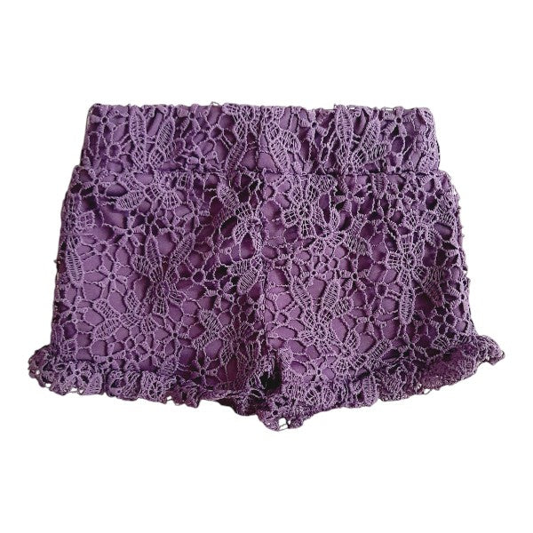 Short Tejido Morado Marca Otra 3-6 M Estado Casi tiki