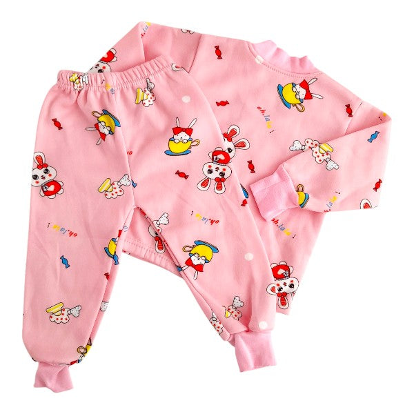Pijama Micropolar Diseños Marca Otra 6 M Estado Tiki taka
